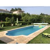 2 bedrooms villa with lake view private pool and enclosed garden at Lousada