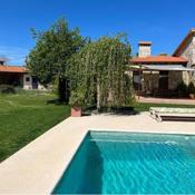 2 bedrooms villa with private pool furnished garden and wifi at Uceda
