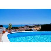 2 bedrooms villa with sea view private pool and furnished terrace at Benalmadena 2 km away from the beach