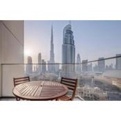 2BR Apartment in Burj Royale Downtown with Panoramic views of Burj Khalifa