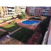 3 bedrooms appartement with city view shared pool and jacuzzi at Terrassa