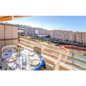 Amazing apartment in Blanes with 1 Bedrooms, WiFi and Outdoor swimming pool