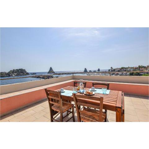 Amazing home in Acicastello with WiFi and 2 Bedrooms