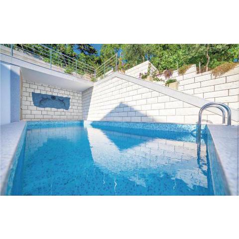 Amazing home in Crikvenica with WiFi, Outdoor swimming pool and Heated swimming pool