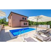 Amazing home in Veprinac with 4 Bedrooms, WiFi and Outdoor swimming pool