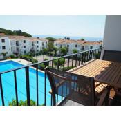 Apartamento en Calella de Palafrugell con vistas al mar, piscina y terraza