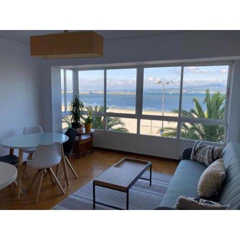 Apartamento en Sada en primera línea de playa