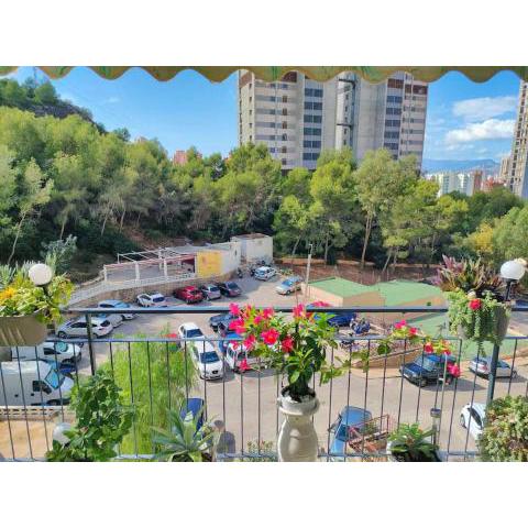 Apartamento luminoso piscina y parking en Benidorm