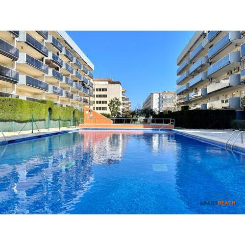 APARTBEACH NOVA PINEDA con PARKING Y CLIMA