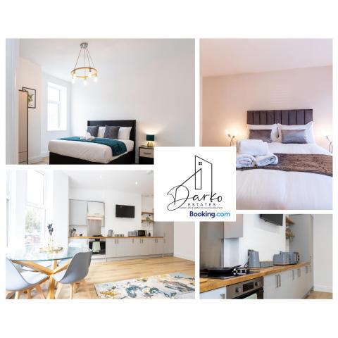 Apartment 1 - Beautiful 1 Bedroom Apartment Nr Manchester By Darko Estates Short Lets & Serviced Accommodation