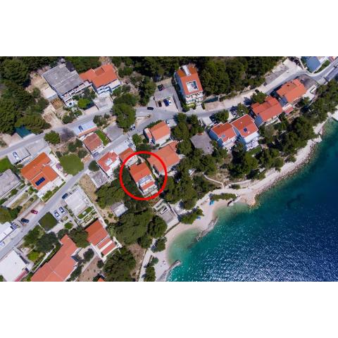 Apartments by the sea Brela, Makarska - 13052