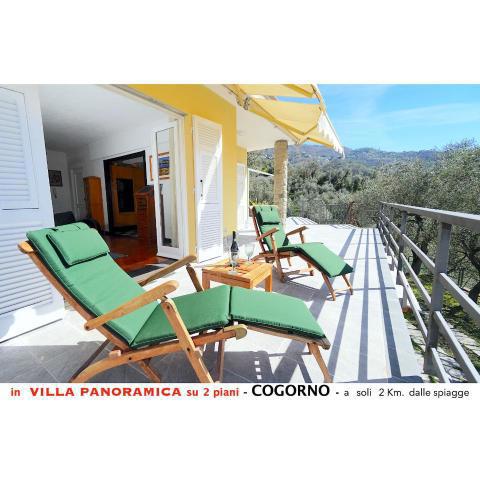 Appartamento B in villa con vista panoramica