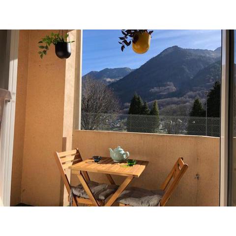 Appartement 4 personnes vue sur la montagne