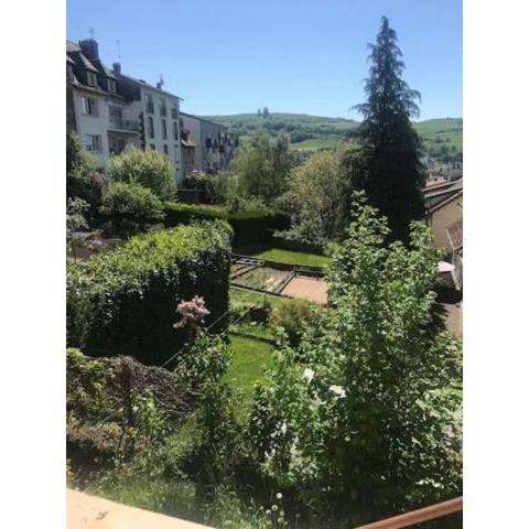 Appartement centre ville terrasse jardin garage