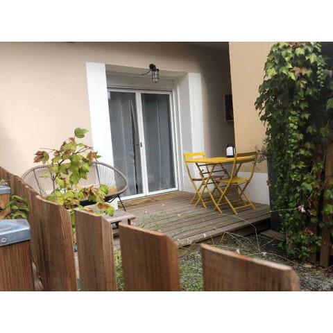 Appartement cosy avec jardin quartier calme