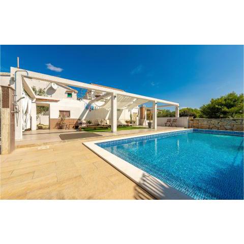Awesome apartment in Vir with Outdoor swimming pool, WiFi and 1 Bedrooms