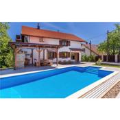 Awesome home in Vrbovsko with Sauna, Outdoor swimming pool and Heated swimming pool