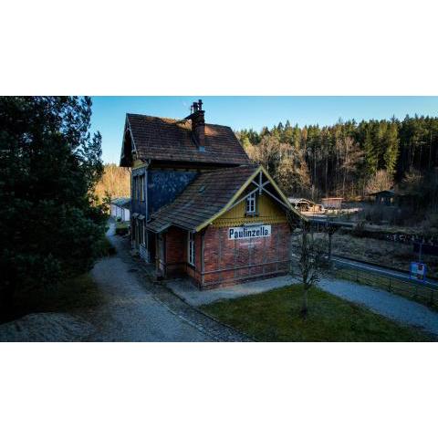 Bahnhof Paulinzella mit Sauna