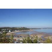 Beach house with sea views over Saundersfoot Bay