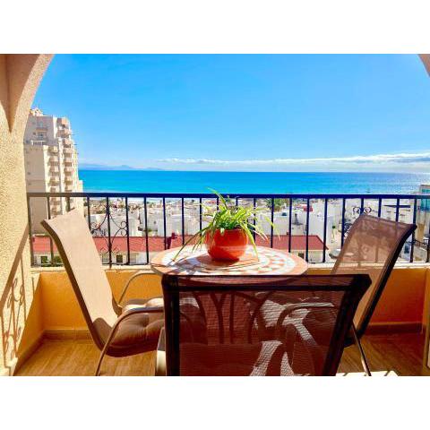 Beautiful apartment near LaMata Beach with PANORAMA SEA view!!!