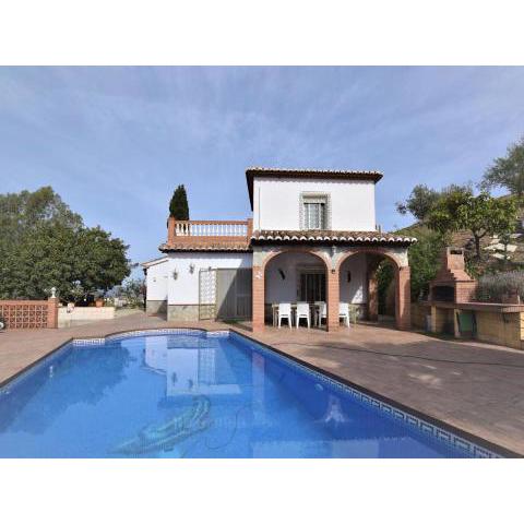 Beautiful detached villa near Arenas with delightful terrace and stunning view