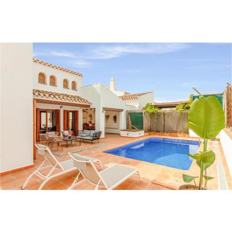 Beautiful Home In Murcia With Wifi, Indoor Swimming Pool And 3 Bedrooms