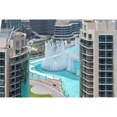 BellaVista - Huge Terrace 1BR Apartment 29 Boulevard Downtown with Burj Khalifa and Fountain Views