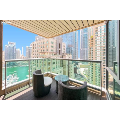 bnbmehomes - Luxurious 2 Bedroom Apartment - Dubai Marina - 1902
