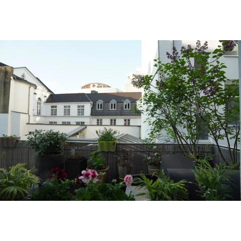 Bright, spacious apartment with a lovely terrace in the heart of Aachen