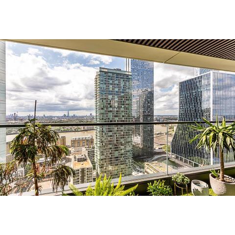 Canary Wharf City Escape 1-Bed Apartment