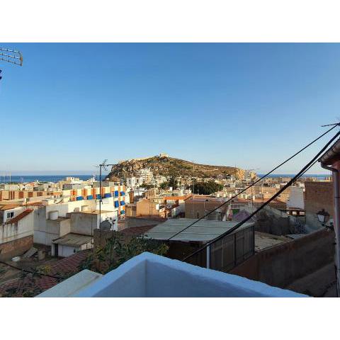 Casa céntrica con aire acondicionado y terraza con vistas