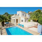 Casa del Campo - sea view villa with private pool in Moraira