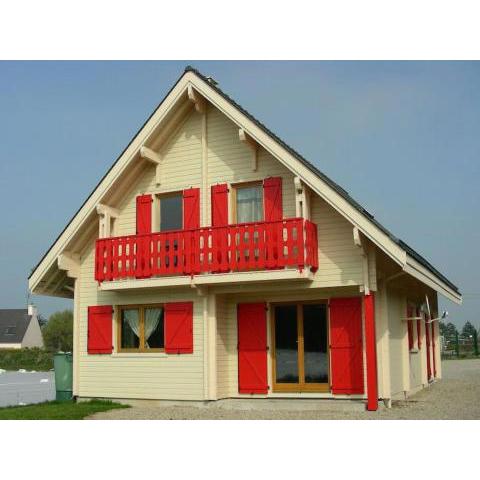 Chalet Familial en Bois à 150 m de la Mer