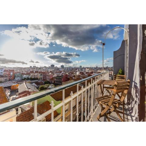 Charming flat with 2 bedrooms on Lisbon's 7th hill