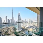cinematic&Chic Burj Khalifa &Fountain View 2BR APT