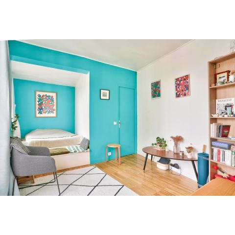 Cozy apartment for 2 - Paris 19E