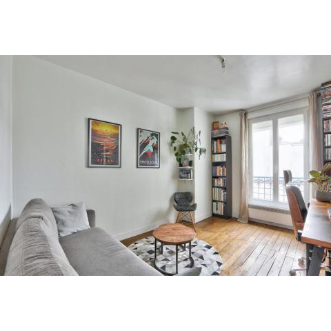 Cozy apartment for 2 - Paris 20E
