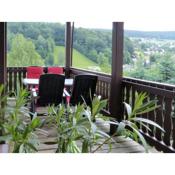 Cozy Apartment in Ore Mountains with Balcony and Garden