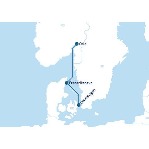 DFDS Ferry - Copenhagen to Oslo