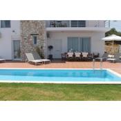 DIMITRA apartment with private pool and sea view -the ground floor of a two storey building