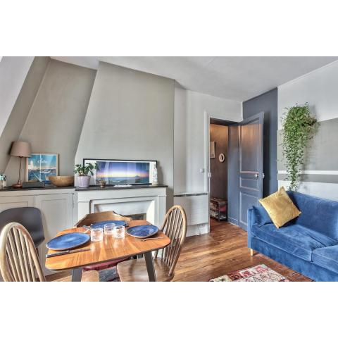 Elegant flat close to Republique and Oberkampf in Paris - Welkeys