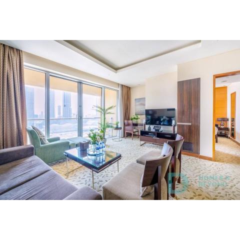 Elegant & Spacious1BR Apartment at The Dubai Mall Residences - Direct access to Dubai Mall