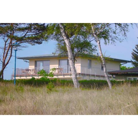 F-1072 Haus am Strand FeWo 05 strandnah, Dachterrasse, Meerblick