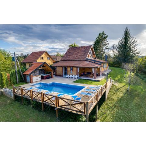 Family friendly house with a swimming pool Ogulin, Gorski kotar - 15204