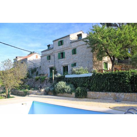 Family friendly house with a swimming pool Talez, Vis - 8850