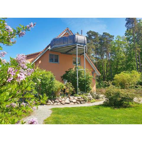 Ferienwohnung am Wald FeWo 01 Terrasse, Gartennutzung, Saunanutzung