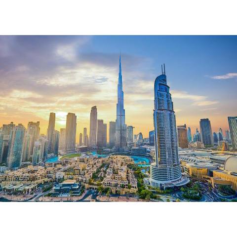 FIRST CLASS 2BD, Full Burj Khalifa view in the Heart of Downtown