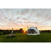 Geodome Glamping in Somerset