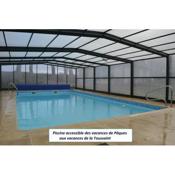 Gîte 8p aux Portes d'Etretat avec piscine et sauna site www,auxportesdetretat,fr