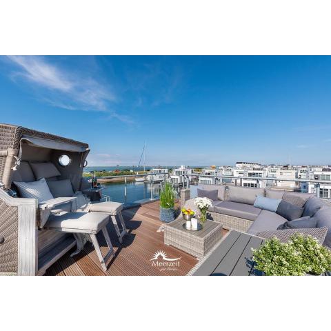 Harbour View Marina: Dachterrasse, Meerblick, Sauna, Bootsanleger